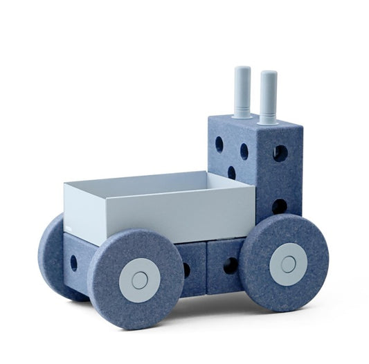 MODU - Activity Toy - Baby Walker Loopauto Set Deep Blue / Sky Blue